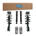 TRQ Front &amp; Rear Complete Strut Assembly &amp; Shock Absorber Kit 6 Piece