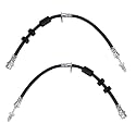 TRQ Front Brake Hose Set