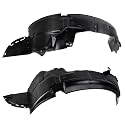 TRQ Front Driver and Passenger Side Inner Fender Liner Set