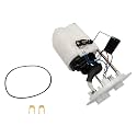 TRQ Fuel Pump Module Assembly Sending Unit Strainer Gasket Gasoline