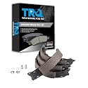 TRQ Rear Parking Brake Shoe Set