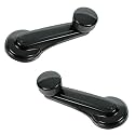 TRQ Window Crank Handle Set Black