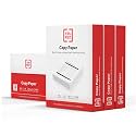 TRU RED Copy Paper, 8.5x11 Inch, 20 lb., 92 Bright, 3 Reams, TR56959
