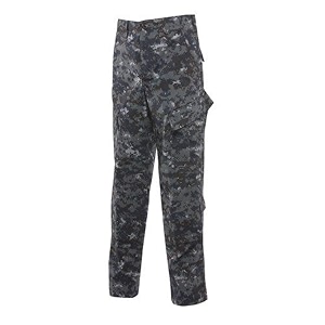 tru-spec men39s regular tactical response uniform pant midnight digital large