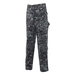 tru-spec mens tactical response uniform pant midnight digital medium short