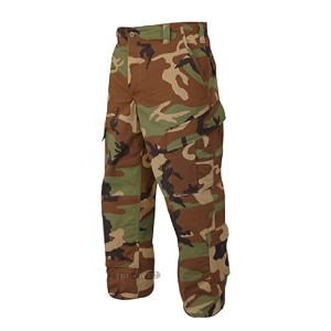 tru-spec tactical response uniform pants woodland x-large long