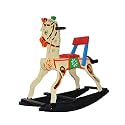 TRU TOYS Wooden Rocking Horse Rocker Ride-on Toy for Indoors and Outdoors | Channapatna Wood Rocking Horse | Handmade Wooden Toys Toddler Gift| Gift for Kids/Boys/Girls (2-5 Years) (Orange)