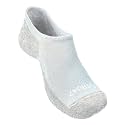TRU47 No Show Grounding Socks, Silver Thread, Breathable Fabric