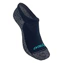 TRU47 No Show Grounding Socks, Silver Thread, Breathable Fabric