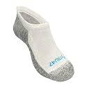 TRU47 No Show Grounding Socks, Silver Thread, Breathable Fabric
