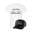 Trucker Hat Mayor of Titty City Funny Snapback Cap