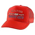 Trucker Hat Mayor of Titty City Funny Snapback Cap