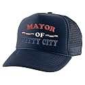 Trucker Hat Mayor of Titty City Funny Snapback Cap
