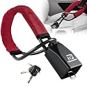 Truckiipa Steering Wheel Lock for Cars, Seat Belt Lock, Anti-Theft Device