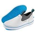 Trudave Deck Shoes for Men, Waterproof Fishing Shoe Anti-Slip Ankle Rain Shoe for Men, Yard Garden Shoes for Farming &amp; Outdoor Work