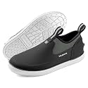 Trudave Deck Shoes for Men, Waterproof Fishing Shoe Anti-Slip Ankle Rain Shoe for Men, Yard Garden Shoes for Farming &amp; Outdoor Work