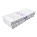 True-Ally 100GSM Paper White Cheque Size Envelope Ideal For Home Office Secure Mailing | Thickness - 100 gsm | Size 4.5 by 10 inch (Pack of 100)