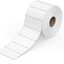 True-Ally 50x25 Chromo Barcode Label Sticker - 2 x 1 inches - 50mm x 25mm - 1000 Labels Per Roll - Self Adhesive Sticker for Printing Barcoding(Ribbon Required) (1 Roll per Pack (1000 Labels))