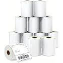 True-Ally 75x50 (Chromo) Barcode Label Sticker - 3 x 2 inches - 75mm x 50mm - 1000 Labels Per Roll - Self Adhesive Sticker for Printing Barcoding (Ribbon Required) (20 Roll per Pack (20000 Labels))