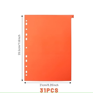 true-ally a4 plastic separator31-tab binder dividers write amp erase big tab dividers ring binders dividers for 23411 ring binders insertable multicolor tabs