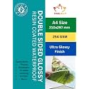 True-Ally A4 Resin Coated Water-Proof Double Sided Glossy Inkjet Photo Paper Size - 8.5x11 Inches, 254 GSM (A4 - (40 Sheets))