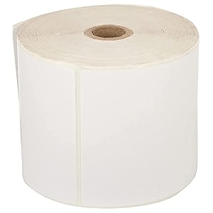 true-ally direct thermal barcode labels stickers - 434 x 634 4 x 6 inches -250 label per dt roll used for printing