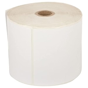 true-ally direct thermal barcode labels stickers - 434 x 634 4 x 6 inches -250 label per dt roll used for printing - pack of 5