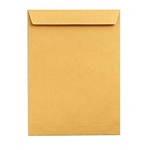 true-ally laminated yellow paper a4 size envelope ideal for home office secure mailing  poly laminated inside  10 x 12 inch 50