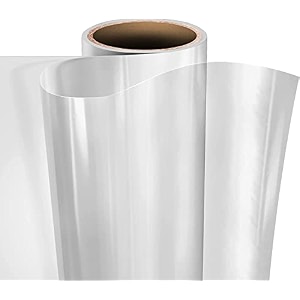 true-ally ultra clear self-adhesive cold lamination roll scratch and water resistant decals stickers stencils easy peel and stick clear laminate sticker vinyl glossy 1234 x 30ft