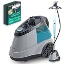True &amp; Tidy Heavy-Duty Garment Steamer for Clothes with Smart Auto Shut-Off for Home and Commercial Use, 1800W Powerful Steam with 3 Steam Settings, Wheels for Easy Movement, XL 3L Water Tank