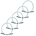 TRUE CABLE MTP/MPO OM3 MM 12-Fiber Patch Cable Type B, OFNP, 1m, 5pk