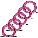 TRUE CABLE MTP/MPO OM4 MM 12-Fiber Patch Cable Type B, OFNP, 25m, 5pk