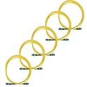 TRUE CABLE MTP/MPO OS2 SM 12-Fiber Patch Cable Type B, OFNP, 1m, 5pk