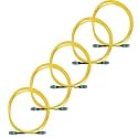 TRUE CABLE MTP/MPO OS2 SM 12-Fiber Patch Cable Type A, OFNP, 5m, 5pk