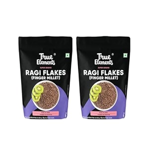 ragi flakes finger millet pack of 2 450gm 2  high fibre  protein rich  900gm