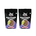 Ragi Flakes (Finger Millet) Pack of 2 (450gm *2) | High Fibre | Protein Rich | 900gm
