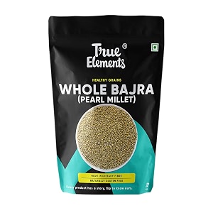 true elements jowar bajra quinoa flour amp whole bajra 1 kg 1 kg whole bajra