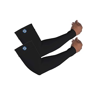true graduated compression arm sleeves therapeutic support for arm muscles for men amp women  moisture wicking fabric  uv sun screen  one pair available in sizes smlxl