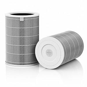true hepa certified h13 grade air filter compatible with xiaomi mi air purifier 1 2 3 2h 2s 3h 3c  removes 9997 dust smoke pet dander  activated carbon  6 inch exhaust fan diy compatible