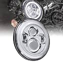 TRUE MODS 7 Inch Halo LED Headlight for Harley Davidson Daymaker Motorcycle
