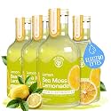 True Sea Moss Lemon Lemonade – Single Flavor Pack with Classic & Electrolyte Formula Variation – 4 × 12 fl oz Bottles