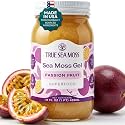 True Sea Moss – Sea Moss Gel – Passion Fruit, Pack of 1 (Labels may Vary)