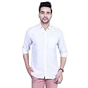 Men39s Cotton Solid Slim Fit Casual Spread