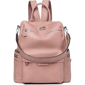 truearch stylish leather backpacks shoulder sling handbag purse bag for women and girls