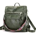 TrueArch Stylish Leather Backpacks Shoulder Sling Handbag Purse Bag for Women and Girls