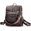 TrueArch Stylish Leather Backpacks Shoulder Sling Handbag Purse Bag for Women and Girls