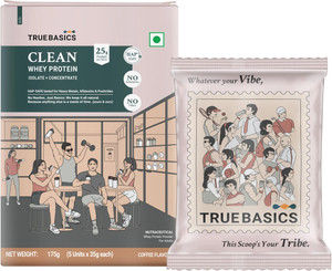 TrueBasics Clean Whey Protein Powder Isolate