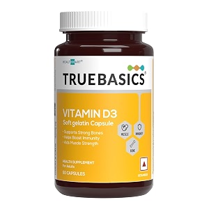 truebasics vitamin d3 600 iu 50 capsules