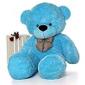 Truelover Soft Toy �Teddy Bear for Girls, Panda Teddy Bears, Cute Teddy Bears for Gift Latest Attractive 3 Feet Light Blue New