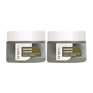 truely clinically tested complete pre  probiotic for men amp women with 7 vital strains amp prebiotics for focus skin digestion amp immunity  no artificial flavors  vegan pack of 260 capsules